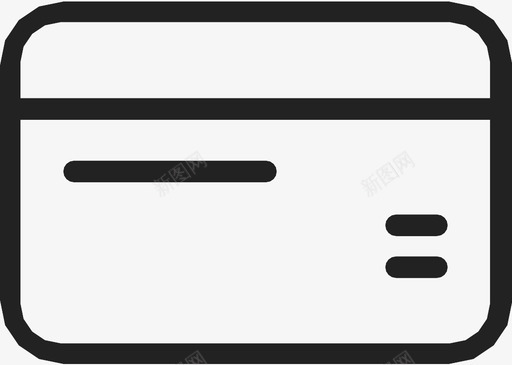 银行直接付款卡银行信用卡图标图标