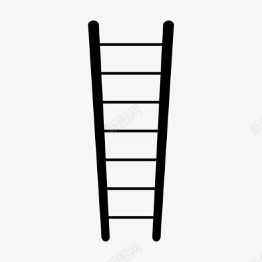 梯子工具上升图标图标