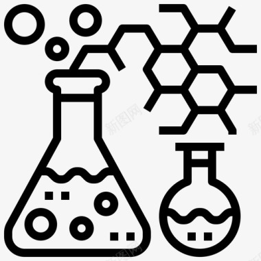 科学竞赛化学教育图表图标图标