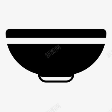 碗食物汤图标图标