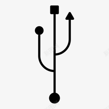 可连接设备usb连接数据图标图标