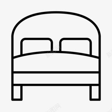 床bb早餐图标图标