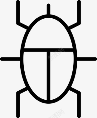 虫虫防病毒甲虫图标图标