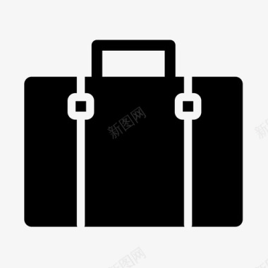 公文包商务商务旅行图标图标