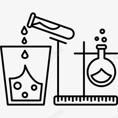 研究物质实验室设备医学实验室图标图标