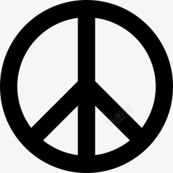 DOC的象征和平的象征形状和平和爱图标高清图片