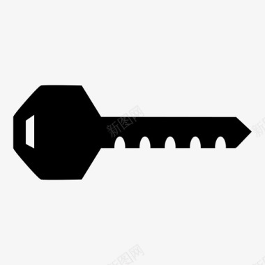 钥匙家用钥匙锁图标图标