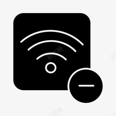 WiFi信号wifi断开wifi连接wifi信号图标图标