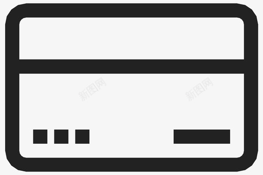银行付款卡银行信用卡图标图标