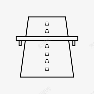 矢量公路公路方向街道图标图标