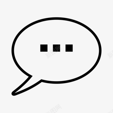 八卦太极留言聊天对话图标图标