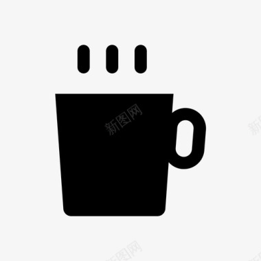 马克杯咖啡饮料图标图标