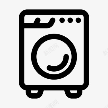 洗衣机洗衣机电器电子商务图标图标