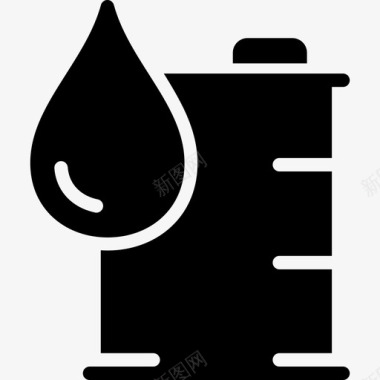 油桶燃料石油图标图标