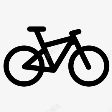 山地车自行车图标图标