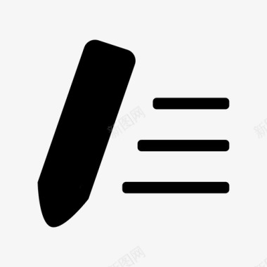手绘折现标志报名图标