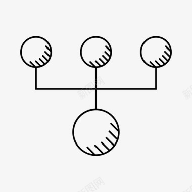 活性分子分子连接图标图标