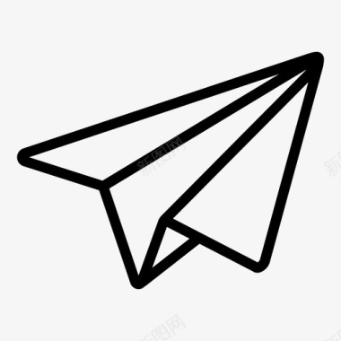 纸飞机素材纸飞机飞机飞行图标图标