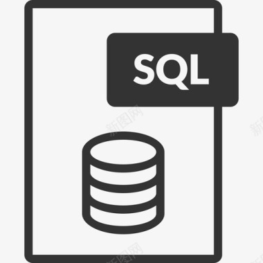 SQL图标_SQLicon_SQL矢量图标_88ICON