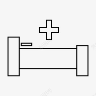 住院床健康住院图标图标