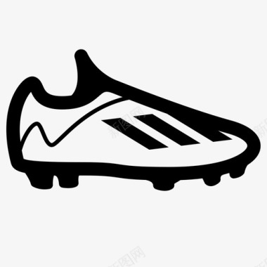 运动鞋足球鞋运动鞋图标图标