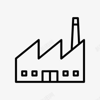 工厂建筑图片下载工业建筑工厂图标图标