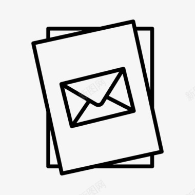 邮件物流邮政图标图标