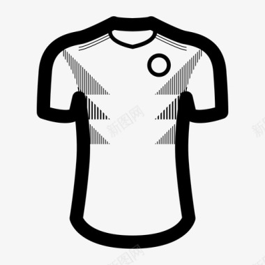 球衣哥伦比亚球衣足球球衣图标图标