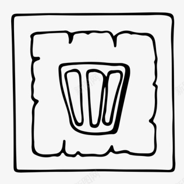 软件登陆界面垃圾桶按钮控制界面图标图标