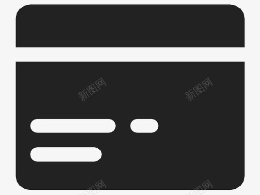 付款卡银行信用卡图标图标