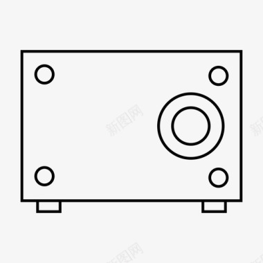 储物柜收纳柜储物柜钱保险箱贵重物品图标图标