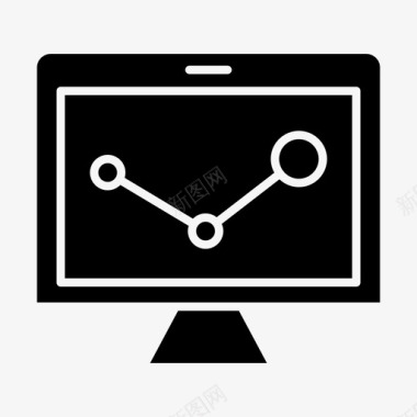 软件矢量图分析计算机办公室图标图标