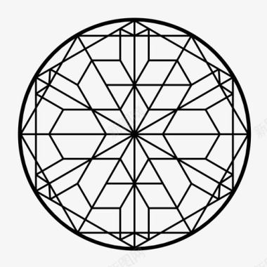 大理石瓷砖图案圆形图案图案几何图案图标图标