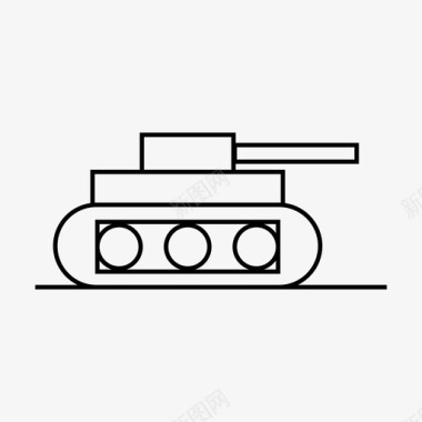 国防类展板素材坦克军队国防图标图标