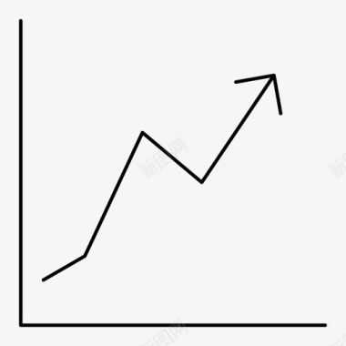 四季毯折线图金融四季图标图标