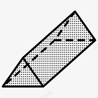 圆锥体金字塔点状物图标图标