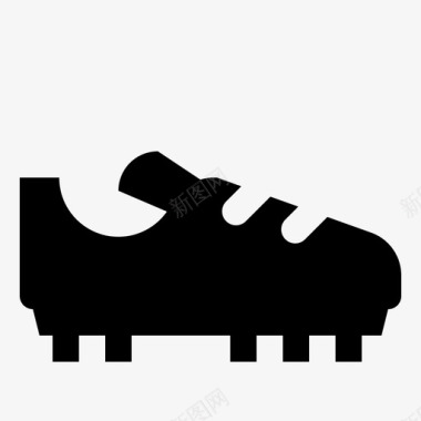 靴子足球鞋图标图标