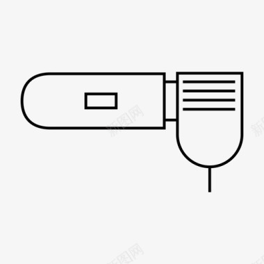 牙骨牙钻牙医洞牙图标图标