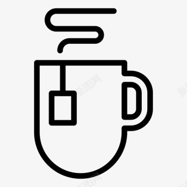 饮料酒水杯子饮料茶图标图标
