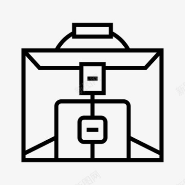 拿公文包的人公文包包手提包图标图标