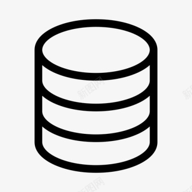 云服务器数据库大数据云数据图标图标