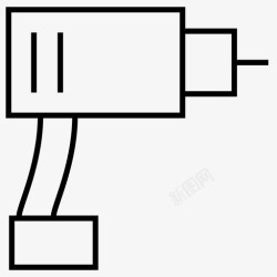 钻具钻头钻床钻具图标高清图片