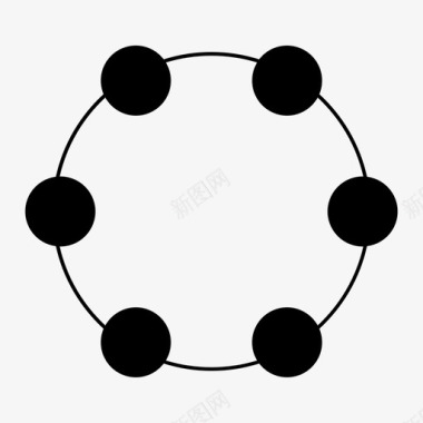 分子分子连接图标图标