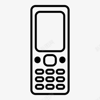 手机黑莓手机通讯图标图标