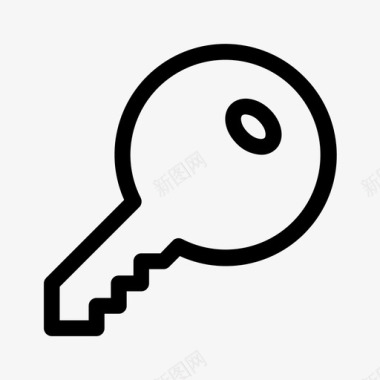 钥匙房门房产图标图标