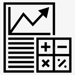 绩效报表业务文档业务数据业务绩效图标高清图片