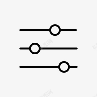 用户个人信息设置滑块组件界面图标图标