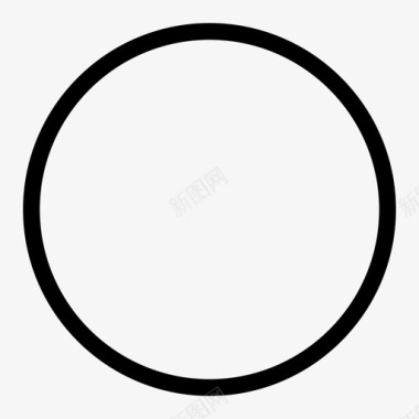 圆光环环图标图标