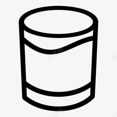 一杯热水水饮料杯子图标图标