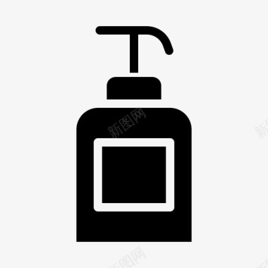 沐浴背景肥皂沐浴美容图标图标